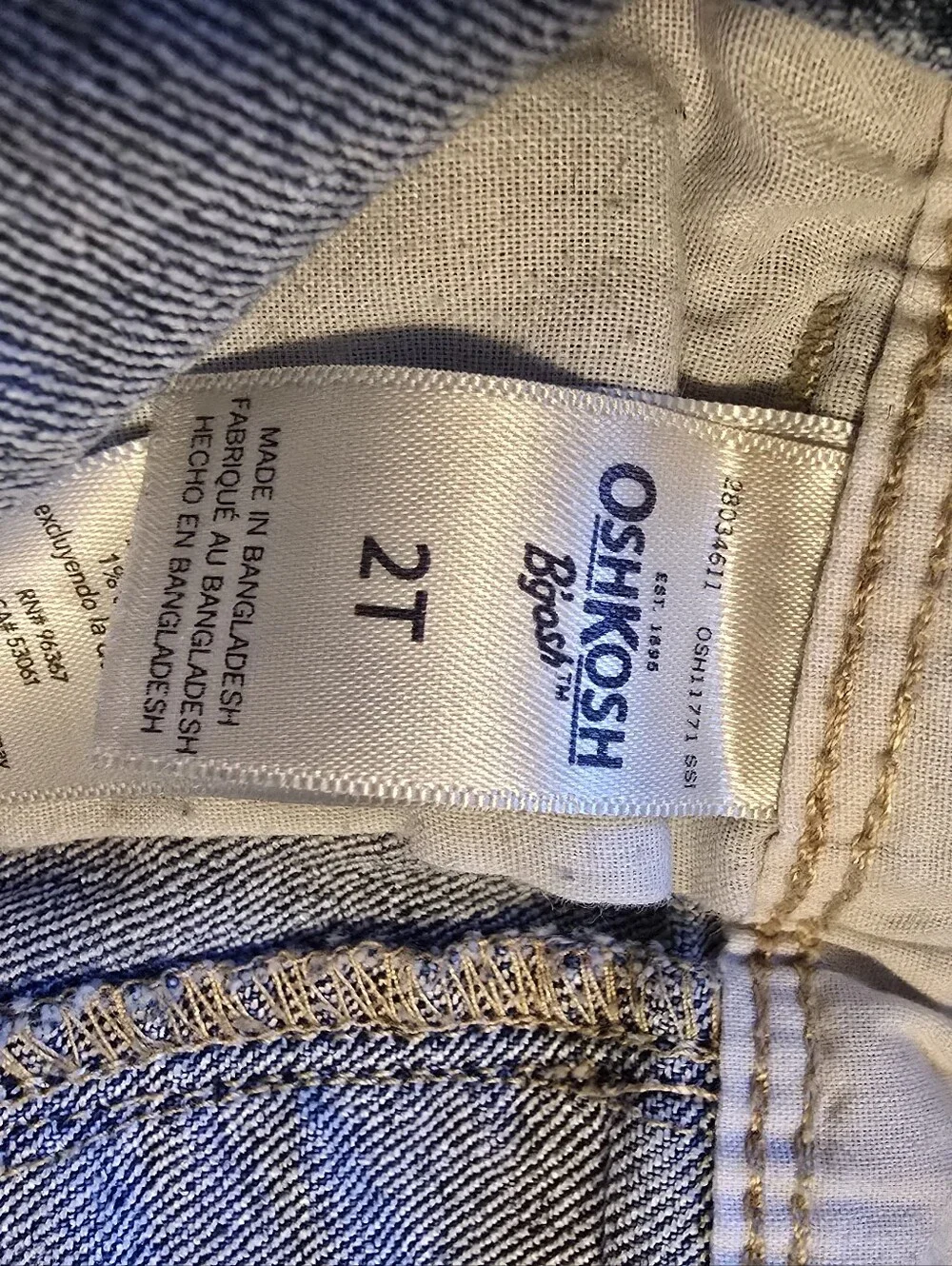 OshKosh Bgosh cutest toddler